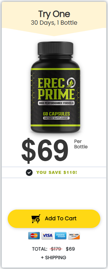 ErecPrime pricing